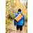 IceMule Classic 15L Medium Waterproof Cooler Backpack - Blaze Orange