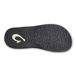 OluKai Ohana Mens Everyday Sandals - Black/Black - US8