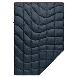 Rumpl Solid Down Puffy Insulated Outdoor Blanket - 1P - Black