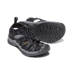 Keen Whisper Womens Sandal - Black Magnet - USUS10