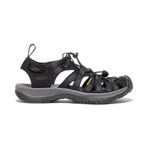 Keen Whisper Womens Sandal - Black Magnet - USUS10