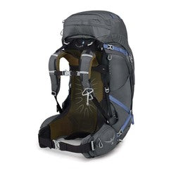 Osprey Aura AG 65L Womens Hiking Backpack - Tungsten Grey - M/L