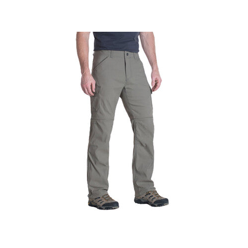 Kuhl Renegade Cargo Convertible Mens Hiking Pants - 32L - Khaki - 31