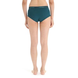 Icebreaker Merino Sprite Hot Womens Underwear - Green Glory - M