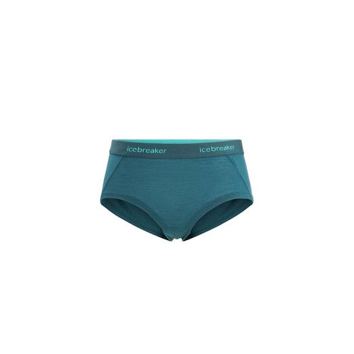 Icebreaker Merino Sprite Hot Womens Underwear - Green Glory - M