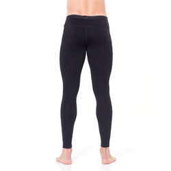 Icebreaker 260 Tech Mens Merino Thermal Leggings - Black - L