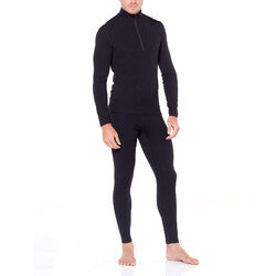 Icebreaker 260 Tech Mens Merino Thermal Leggings - Black - L