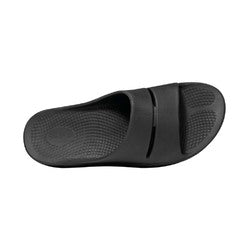 OOFOS OOahh Slide Unisex Sandals - Black - M10/W12