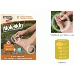 AMK Moleskin Pre-Cut Blister Dressings