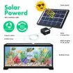 20W Solar Powered Panel Air Oxygenator Pump for Fish Pond Outdoor Pool