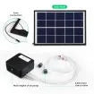 20W Solar Powered Panel Air Oxygenator Pump for Fish Pond Outdoor Pool