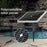 70W Solar Fountain Water Pump with Battery and LED Light for Birdbath Garden Pool