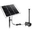 100W Solar Powered Fountain Water Pump for Birdbath Fish Pond Garden Pool