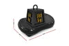 Black Vibration Machine Platform Everfit Vibrator Resistance Rope Home Fitness