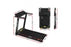 BLACK LORD Electric Treadmill Incline Run Machine Foldable LM300 420MM BELT 24KM/H SPEED