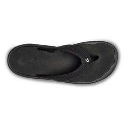 Olukai Ohana Womens Everyday Sandals - Black/Black - US10