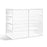 Large Acrylic Bakery Cake Display Cabinet Donuts Cupcake Pastries 4-Tier 5mm Thick