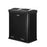 60L Dual Compartment Pedal Bin Kitchen Recycling Waste Bins Coated Steel Black