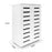 2 Door 20 Pair Shoe Storage Cabinet for Home Entryway Closet