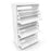 Artiss Shoe Rack Cabinet 21 Pairs Adjustable Shelves White Clair