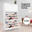 Modern 3-Drawer Shoe Cabinet Shoe Organizer Rack