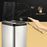 50L Smart Sensor Bin Kitchen Rubbish Recycling Bin Infrared Motion Sensor Trash Waste Bin