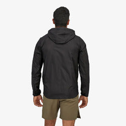 Patagonia Houdini Mens Lightweight Running Jacket - Black - S