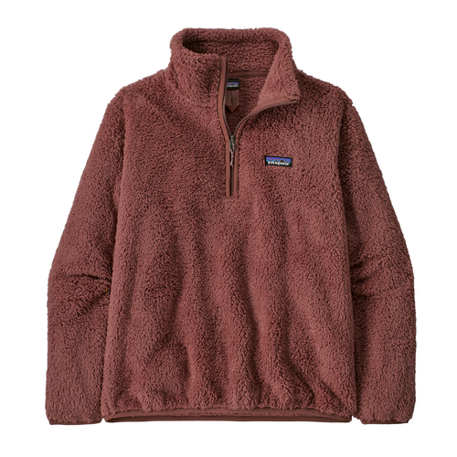 Patagonia Los Gatos Womens 1/4 Zip Fleece Pullover - Dulse Mauve - L