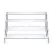 4 Tier Cupcake Stand Acrylic Cake Display Shelf Unit Pastry Bakery Donut Model Holder Rack Clear 5mm Thick for Wedding Party