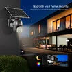 PTZ Security Camera 4G LTE CCTV Spy Wireless Home Surveillance System Outdoor With Solar Panel Battery SIM Card