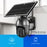 PTZ Security Camera 4G LTE CCTV Spy Wireless Home Surveillance System Outdoor With Solar Panel Battery SIM Card