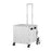 Foldable Shopping Cart Trolley Basket Stair Climbing Utility Crate Luggage Grocery Storage Rolling Stairs Personal Travel Market Camping Seat 75L