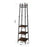 Clothes Rack Coat Stand Garment Organiser Closet Shelving Display Shelf Freestanding Hanger Hooks Portable Black