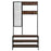 3 In 1 Clothes Rack Hallway Storage Closet Organiser Garment Stand Shoe Bench Hall Tree Shelving Display Shelf Hook Hanger