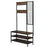 3 In 1 Clothes Rack Hallway Storage Closet Organiser Garment Stand Shoe Bench Hall Tree Shelving Display Shelf Hook Hanger