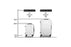 Wanderlite 2pc Luggage Trolley Set Suitcase Travel TSA Carry On Hard Case Lightweight White