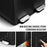 60L Rubbish Bin Dual Compartment Pedal Garbage Can Recycling Waste Stainless Steel Trashcan Soft Closing Lid Kitchen Black