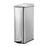 Small Garbage Can Rubbish Pedal Bin Recycling Trash Waste Stainless Steel Rectangular Trashcan Soft Closing Kitchen House Indoor 20L