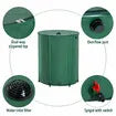 Rain Water Tank Barrel 225L Rainwater Collection System Collapsible Bucket Portable Storage Container Catcher Garden Watering Harvesting 59 Gallon