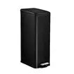 20L Pedal Rubbish Bin Trash Can Recycling Garbage Dustbin Kitchen Bathroom Under Sink Office Slim Rectangular Waste Container Black