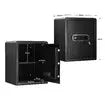 Digital Safe Security Box Electronic 40L Key Lock Money Jewellery Cash Deposit Fingerprint Steel Password Home Office