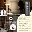 Floor lamp LED Reading Modern Double Side Lighting Height Minimalist Arc Adjustable Touch Remote Control Bedroom