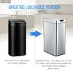 Smart Trash Bin 60L Sensor Kitchen Waste Rubbish Recycling Garbage Can Automatic Motion Office Basket