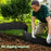 Garden Landscape Edging 20mx30cm Lawn Border Flower Plant Bed Grass Path Fence DIY Flexible Corrugated Carbon Steel Roll Kit