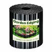 Garden Landscape Edging 20mx30cm Lawn Border Flower Plant Bed Grass Path Fence DIY Flexible Corrugated Carbon Steel Roll Kit