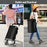 Shopping Cart Trolley Wheeled Storage Trolly Bag Grocery Foldable Market Utility Granny Stair Climbing Wheels Aluminium Waterproof Luggage 45L