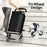 Shopping Cart Trolley Wheeled Storage Trolly Bag Grocery Foldable Market Utility Granny Stair Climbing Wheels Aluminium Waterproof Luggage 45L