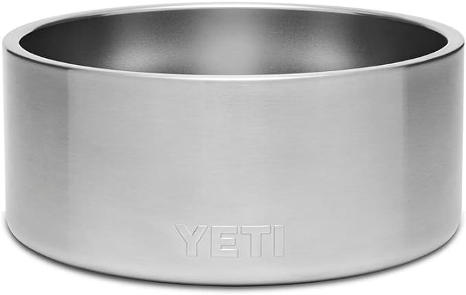 YETI Boomer 8 Stainless Steel, Non-Slip Dog Bowl, Stainless Steel