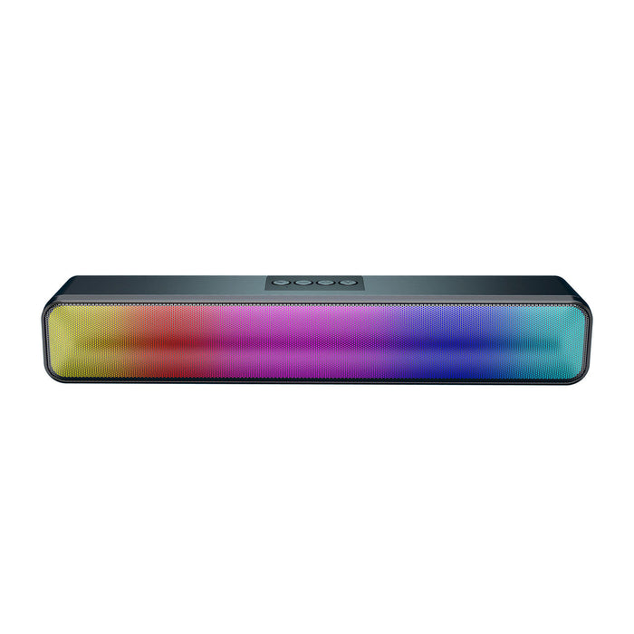 Laser RGB Portable Bluetooth Gaming Soundbar with Multi-Input