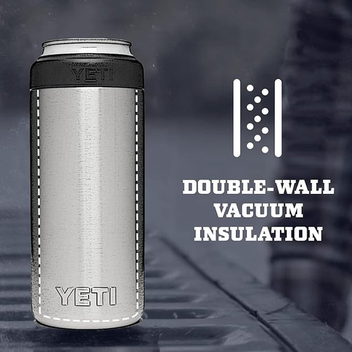 YETI Rambler 12 oz. Colster Slim Can Insulator for The Slim Hard Seltzer Cans, Navy